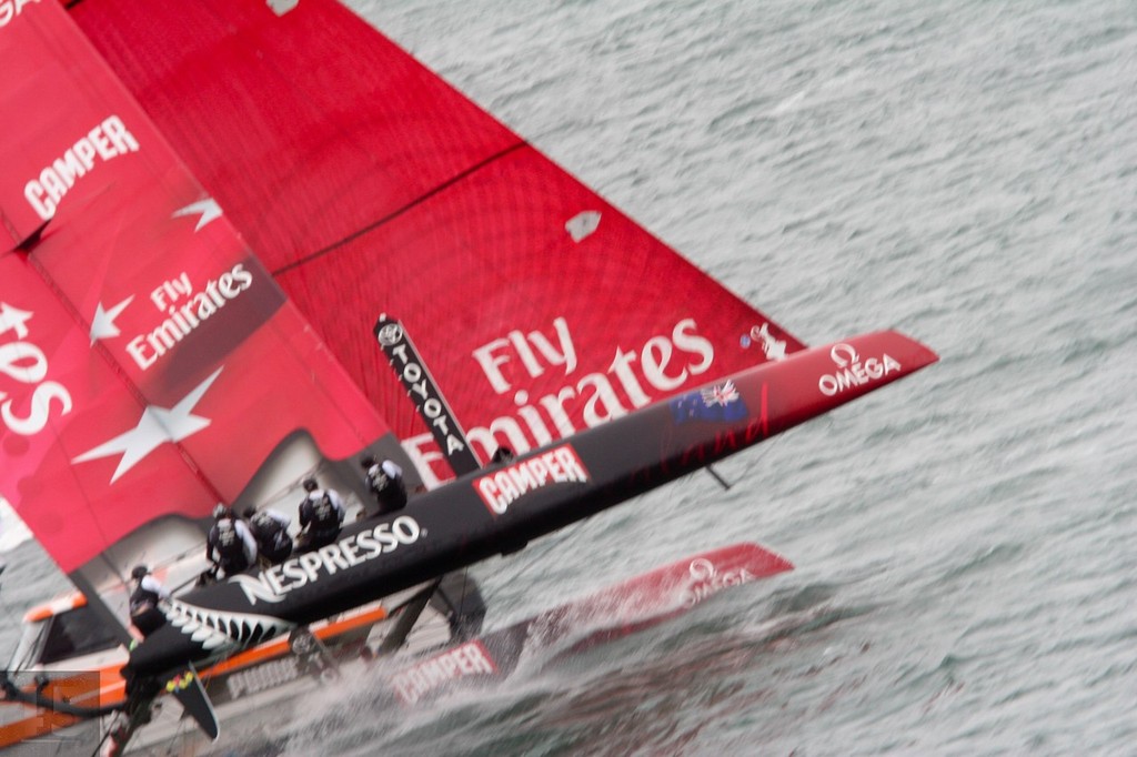 Grace under fire  - America's Cup World Series Super Sunday San Diego  © John Mangino http://www.icupusa.com/